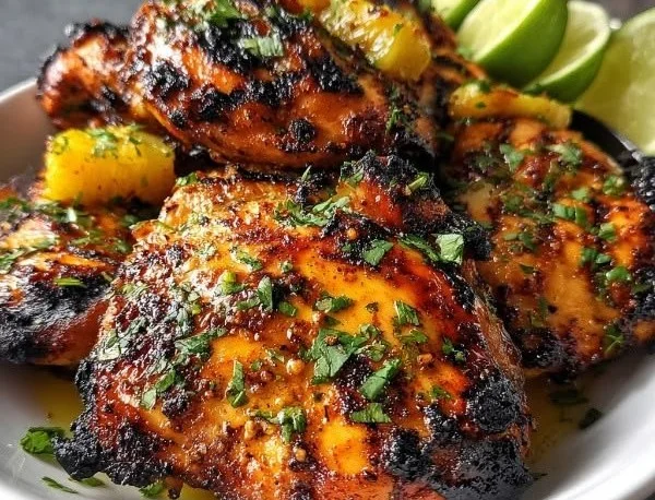 Key West grilled chicken served with tropical citrus marinade