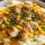 Healthy chicken and sweet potato bowls with vibrant vegetables.