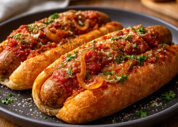 Delicious spread of toppings at a vibrant Firecracker Hot Dog Bar