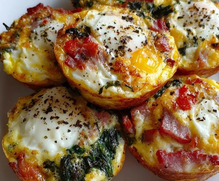 Delicious make-ahead egg muffins ready for a nutritious breakfast