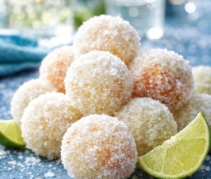 Delicious Margarita Balls ready to enjoy at a festive gathering