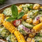 Refreshing Mexican cucumber salad with lime and spices