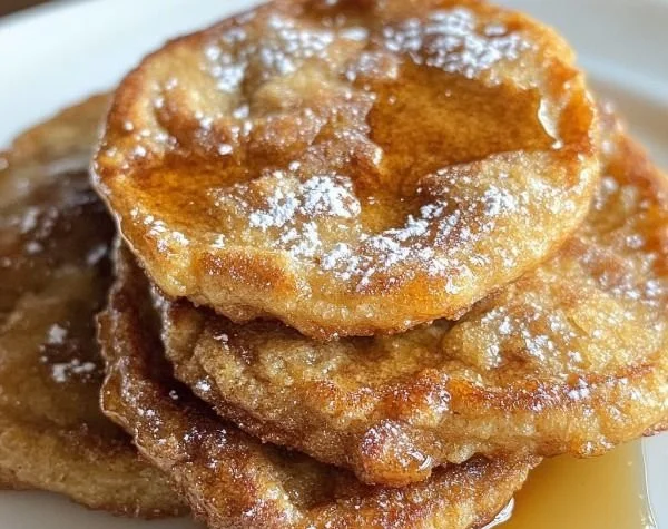 Delicious chewy French Toast Cookies on a wooden cutting board