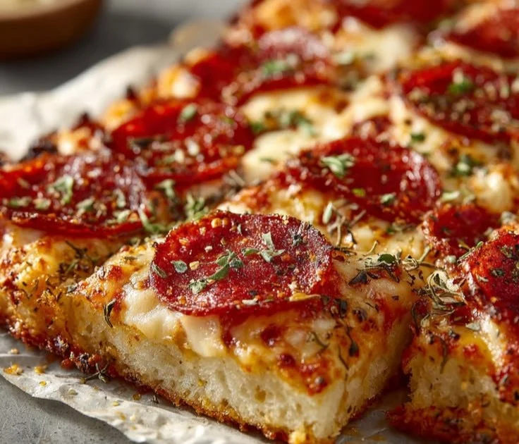 Delicious Chicken Crust Pizza topped with cheese and vegetables