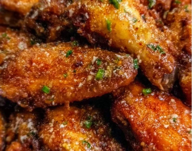 Delicious Cowboy-Style Butter Chicken Wings served on a platter