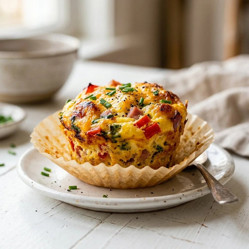 Delicious egg muffins recipe easy to prepare for breakfast or snacks