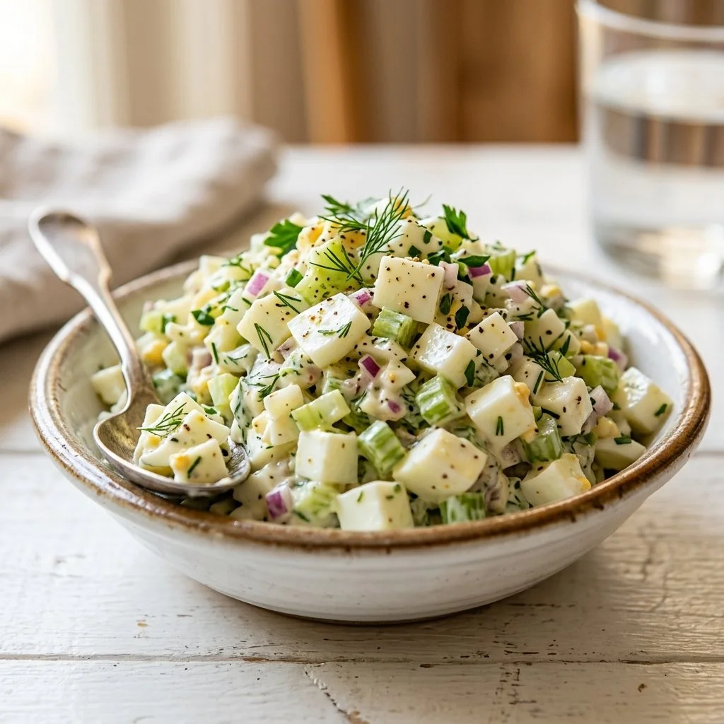 Colorful high protein salad with vegetables, beans, and protein-rich toppings