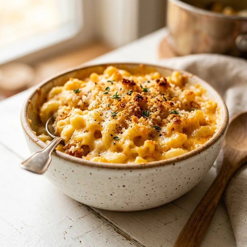 Easy Mac and Cheese Recipe with creamy cheese and pasta
