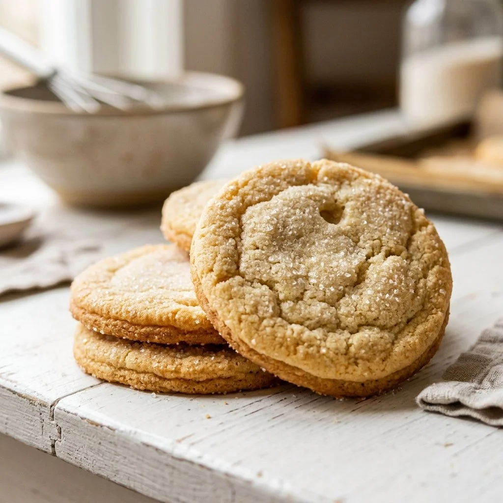 Delicious homemade sugar cookies fresh out of the oven